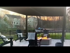 Revoluciona tu espacio al aire libre con pergolas inteligentes de aluminio