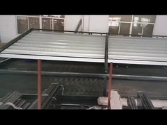 Ventilación Jardín eléctrico inteligente impermeable Villa de aluminio Patio de sombra