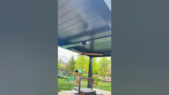 ¿Una pérgola motorizada?